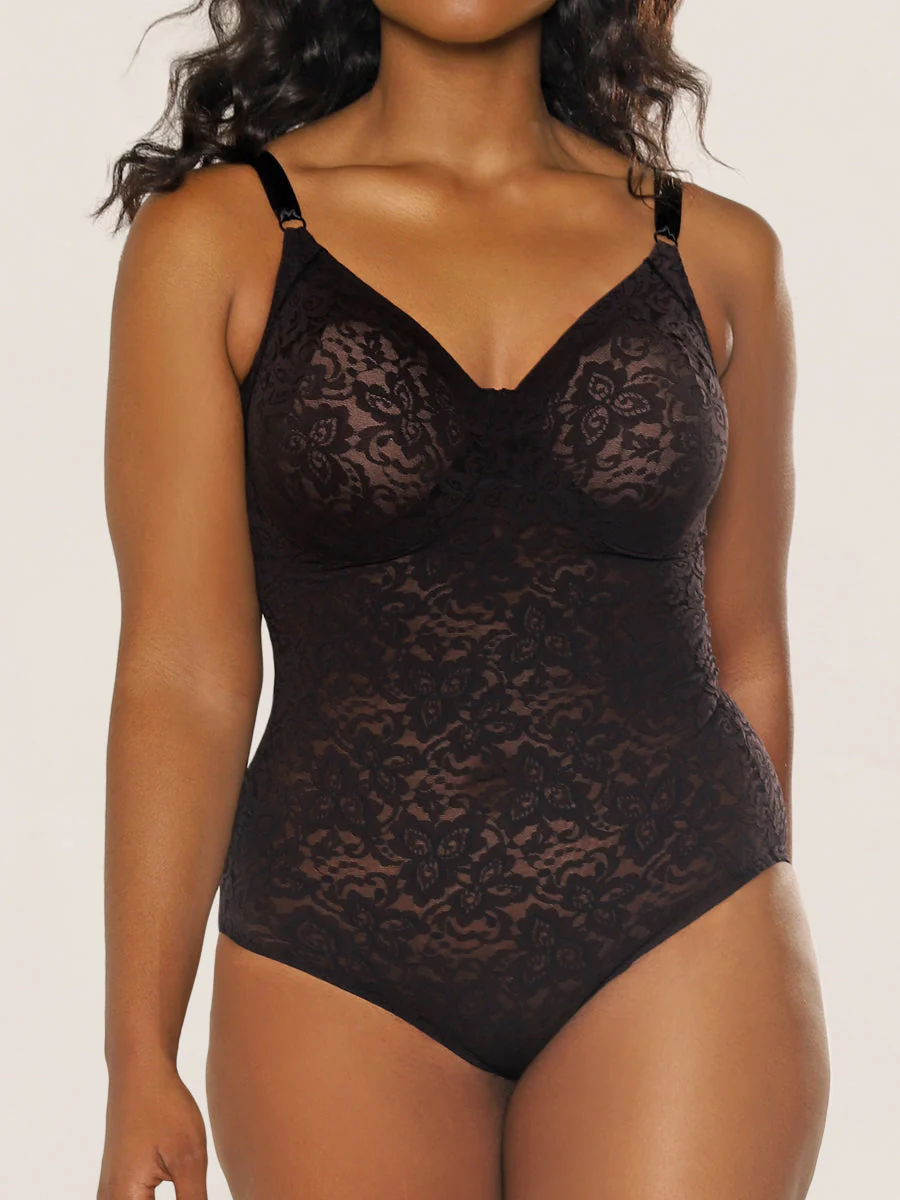 Bali® Lace N' Smooth Firm Control Full Body Shaper - Image 2