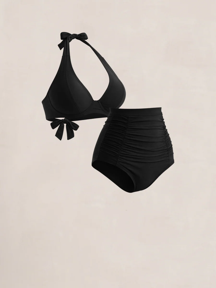 Bundle Shapermint Essentials - 1 Bikini Bottom + 1 Halter Bikini Top - Image 2