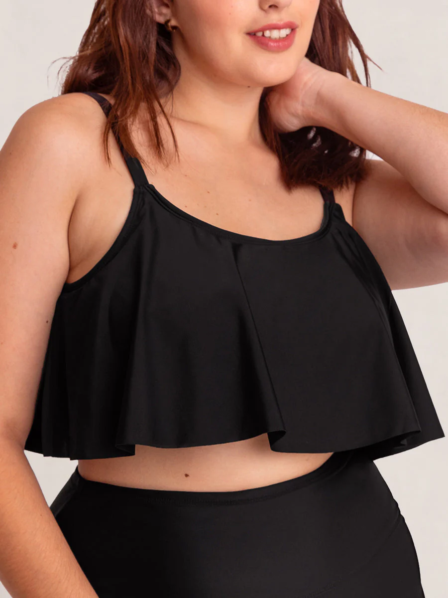 Bundle Shapermint Essentials - 1 Bikini Bottom + 1 Ruffled Bikini Top - Image 2