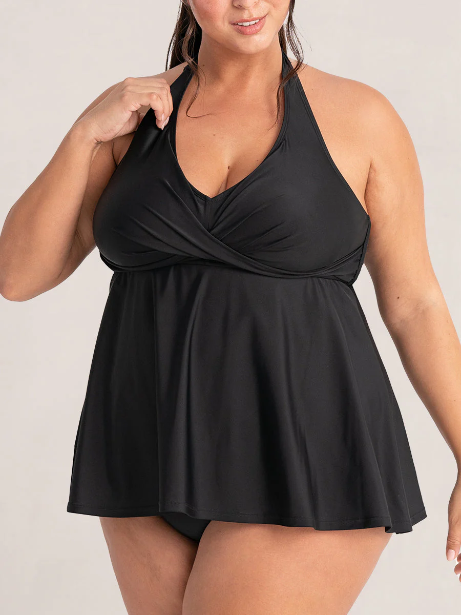 Bundle Shapermint Essentials - 1 Bikini Bottom + 1 V-Neck Halter Tankini - Image 8