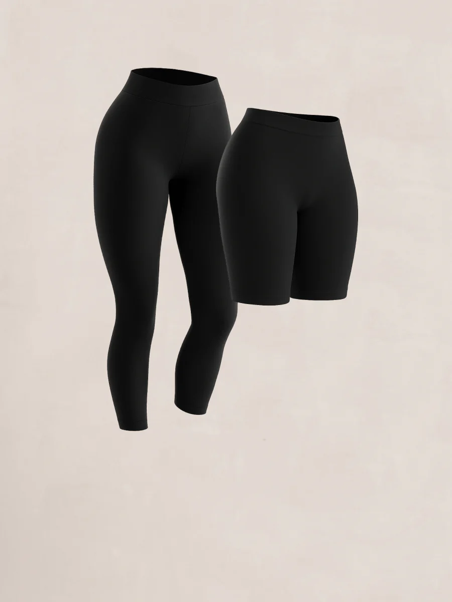 Bundle Shapermint Essentials - 1 Capri + 1 Bike Short