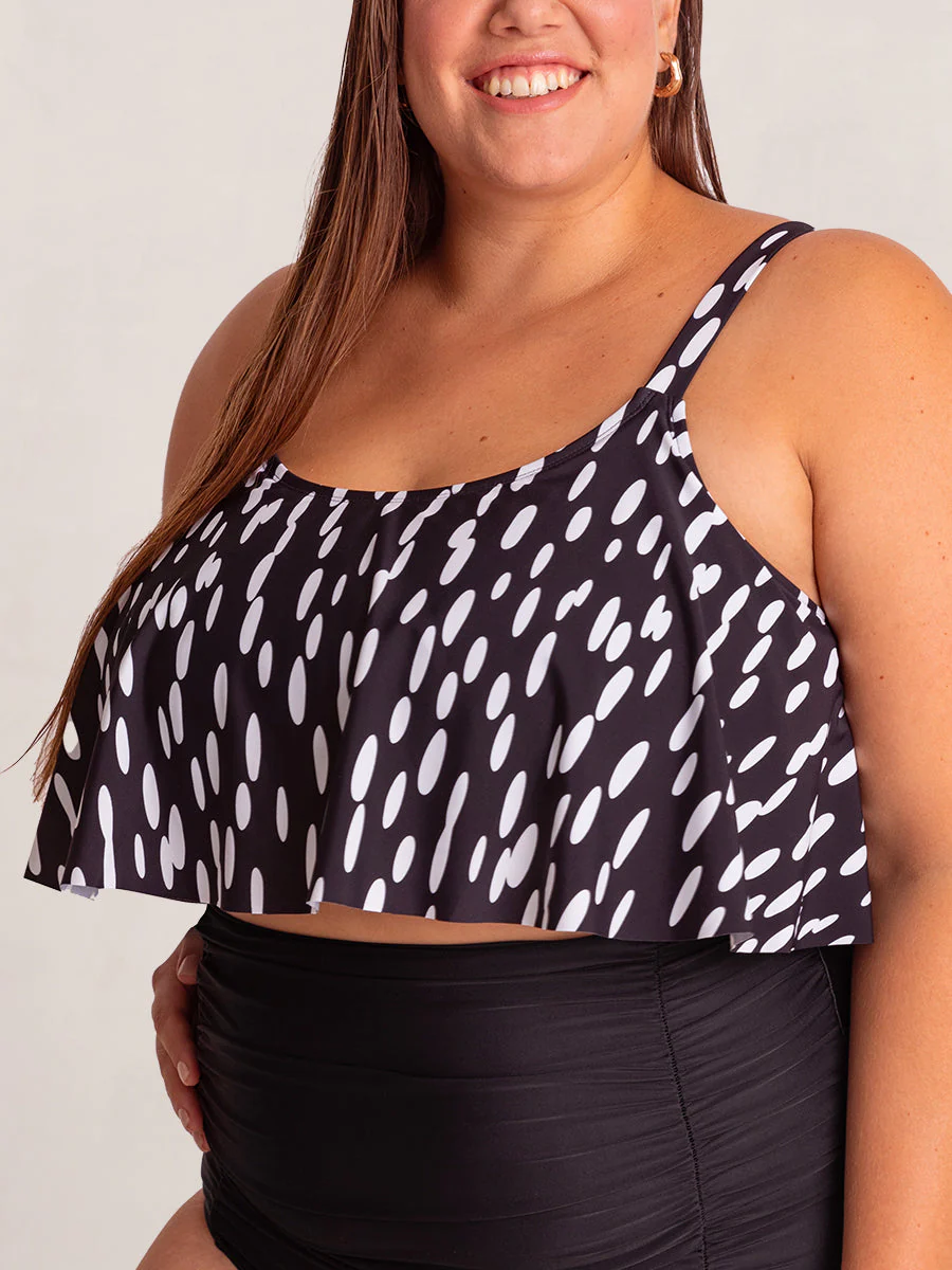 Bundle Shapermint Essentials - 1 Halter Bikini Top + 1 Ruffled Bikini Top + 1 Bikini Bottom - Image 9