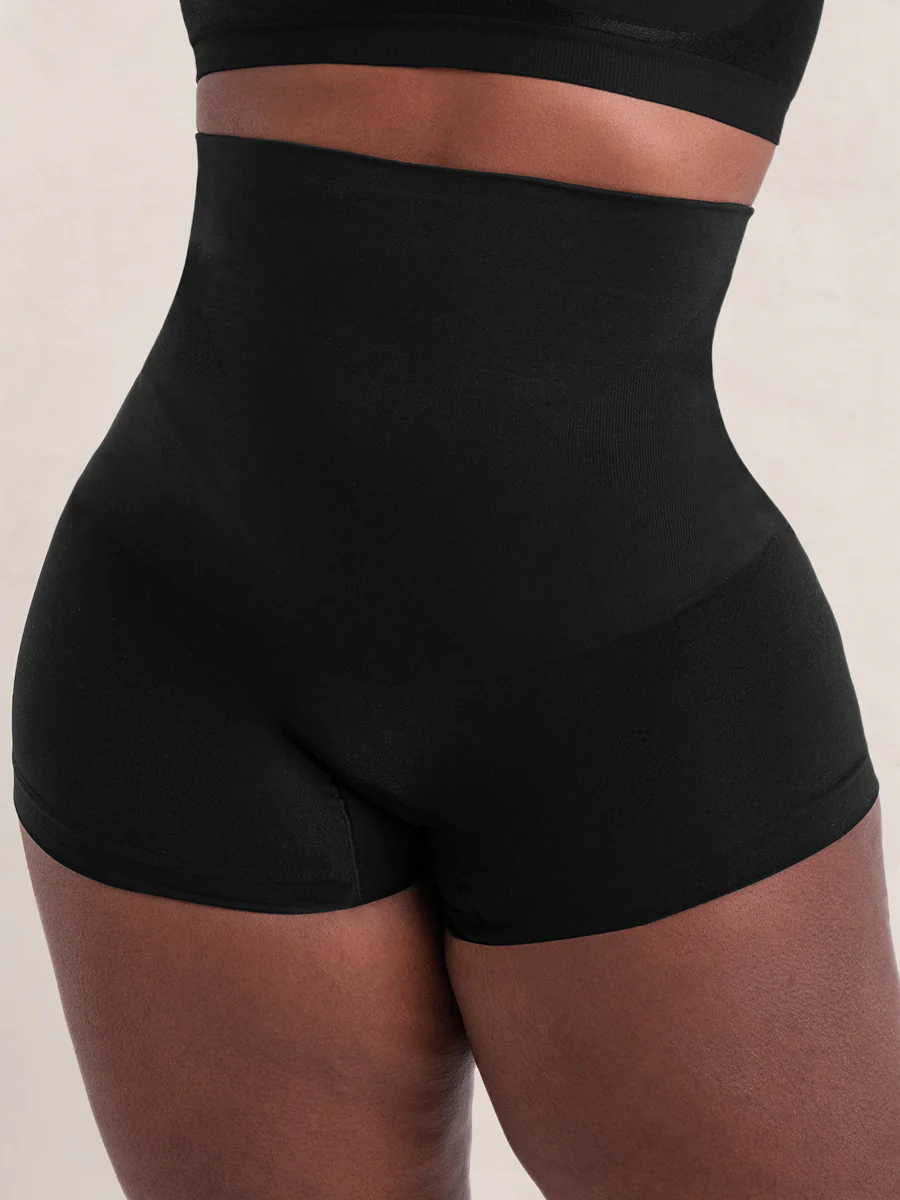 Bundle Shapermint Essentials - 1 High Waisted Shaper Thong + 1 High Waisted Shaper Boyshort + 1 High Waisted Shaping Panty - Image 2