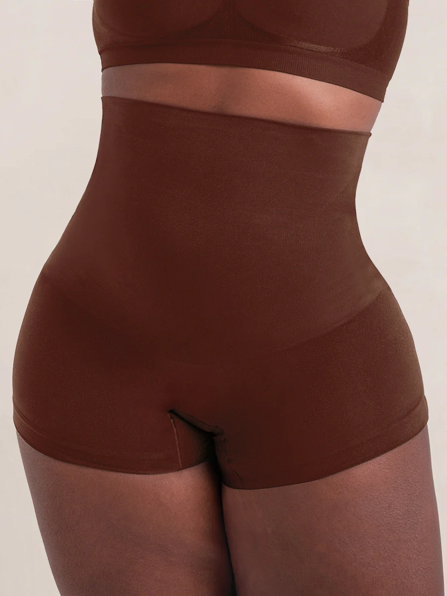 Bundle Shapermint Essentials - 1 High Waisted Shaper Thong + 1 High Waisted Shaper Boyshort + 1 High Waisted Shaping Panty - Image 6