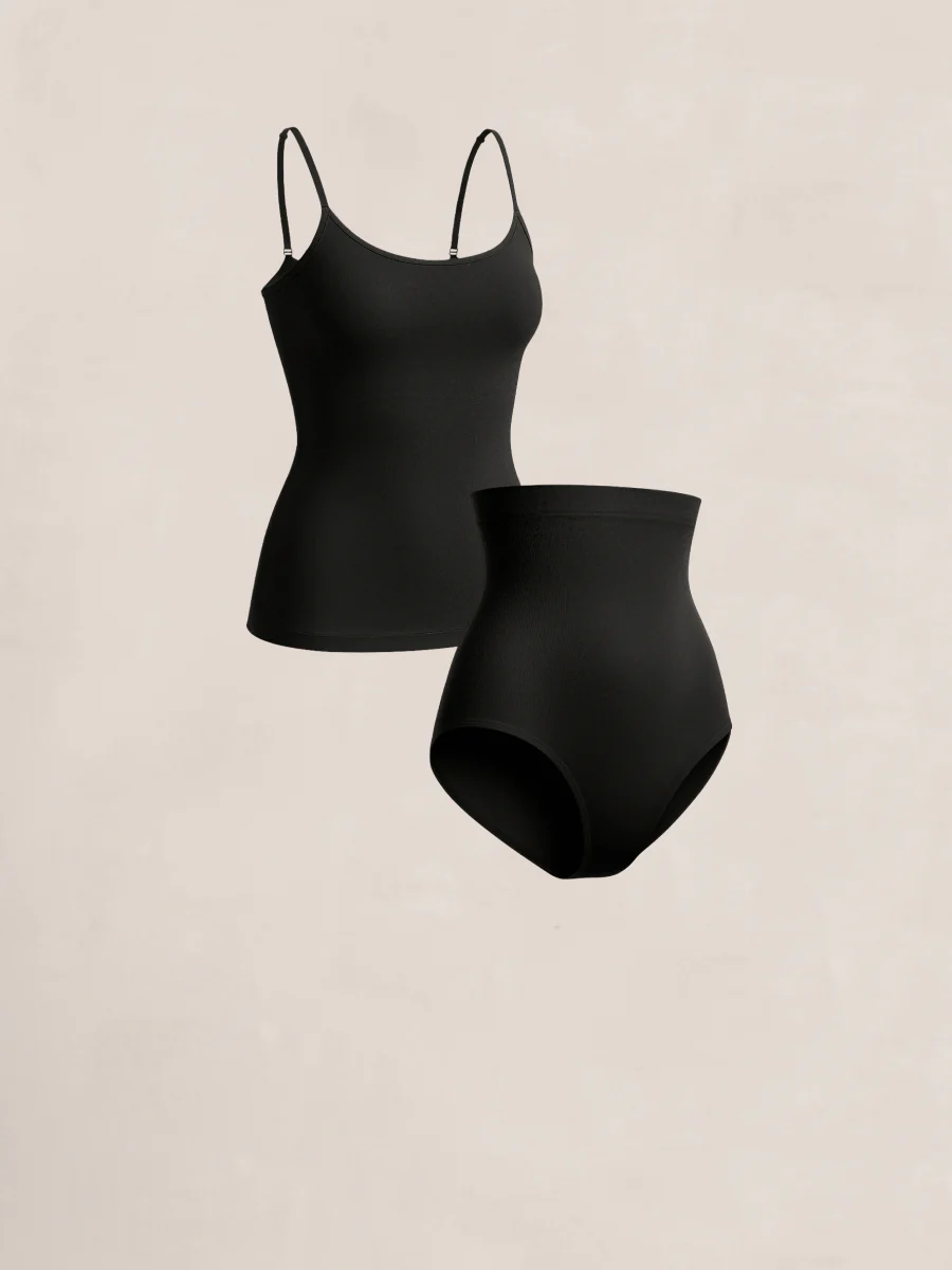 Bundle Shapermint Essentials - 1 Scoop Neck Cami + 1 High-Waisted Shaper Panty - Image 2