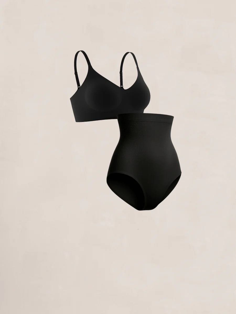 Bundle Shapermint Essentials - 1 Smoothing Comfort Bra + 1 High-Waisted Shaper Panty - Image 2