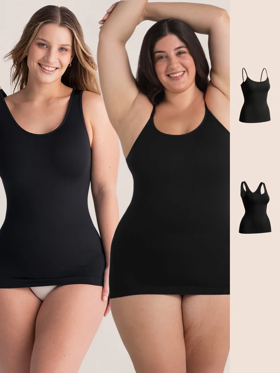 Bundle Shapermint Essentials - 1 Tank Cami + 1 Scoop Neck Cami