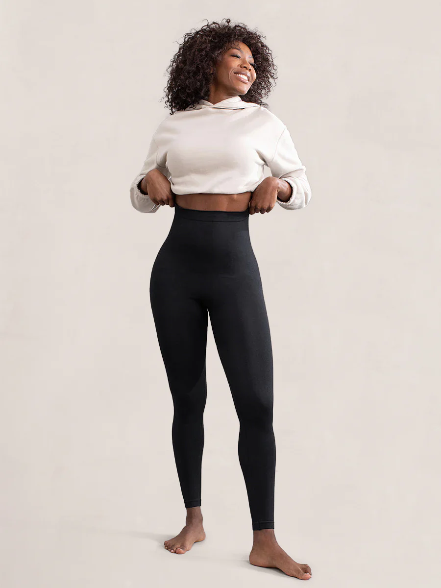 Shapermint Essentials 2-Pack High Waisted Shaping Leggings - Image 3