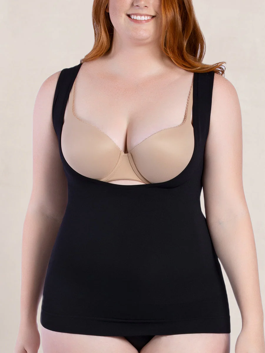 Curveez® Essential Open Bust Control Tank - Image 2