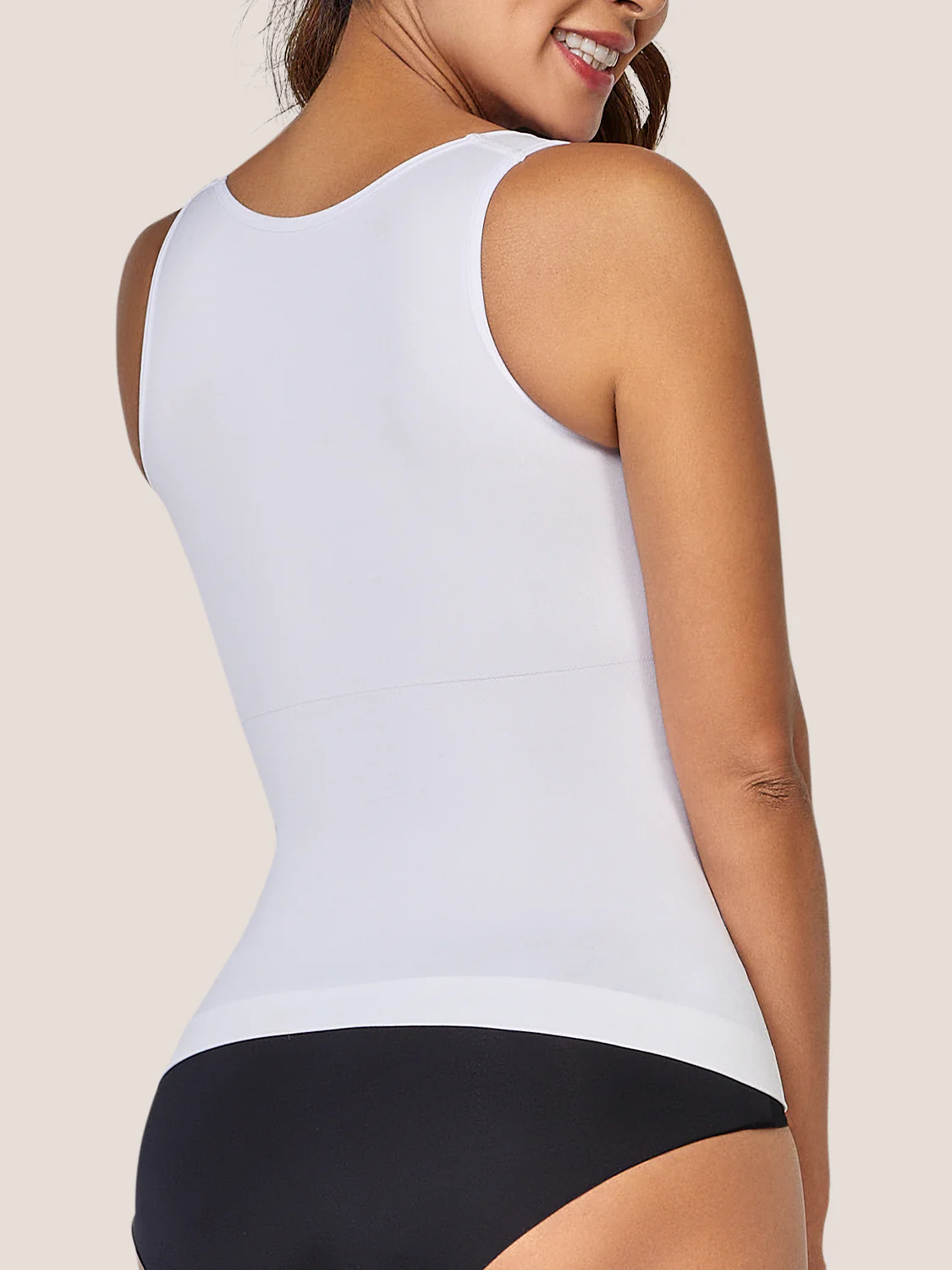 Curveez® Essential Square Neck Control Tank - Image 3