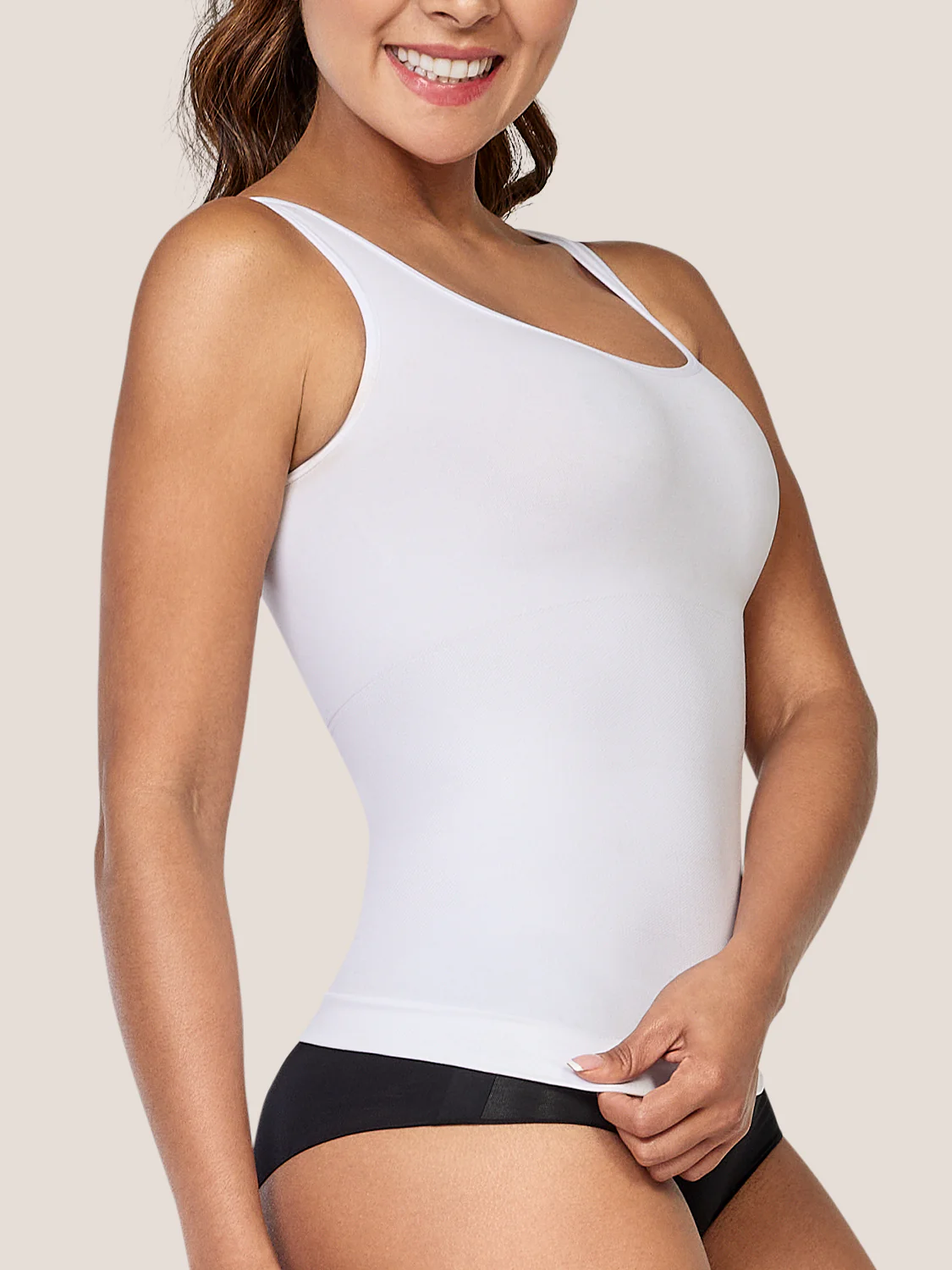 Curveez® Essential Square Neck Control Tank - Image 5