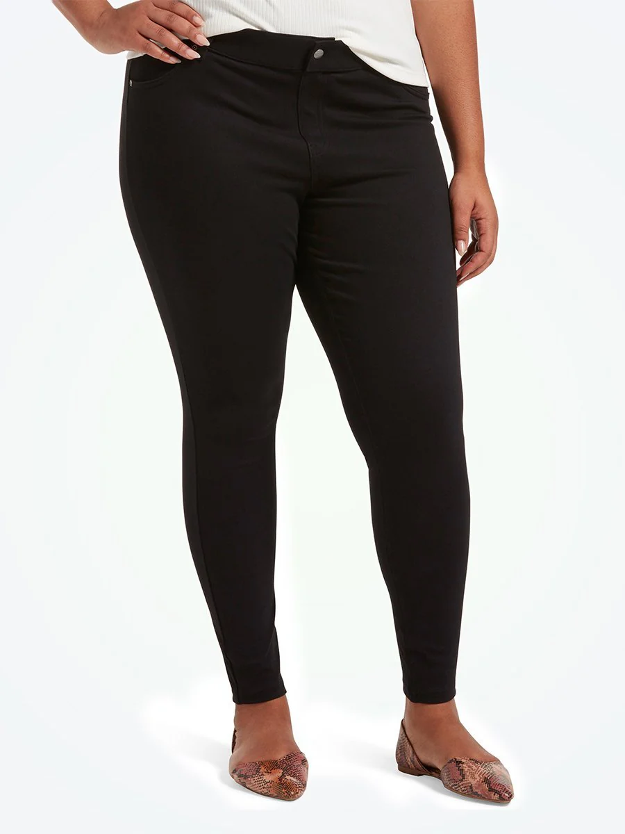 Hue® High Waist Ultra Soft Denim Leggings - Image 2