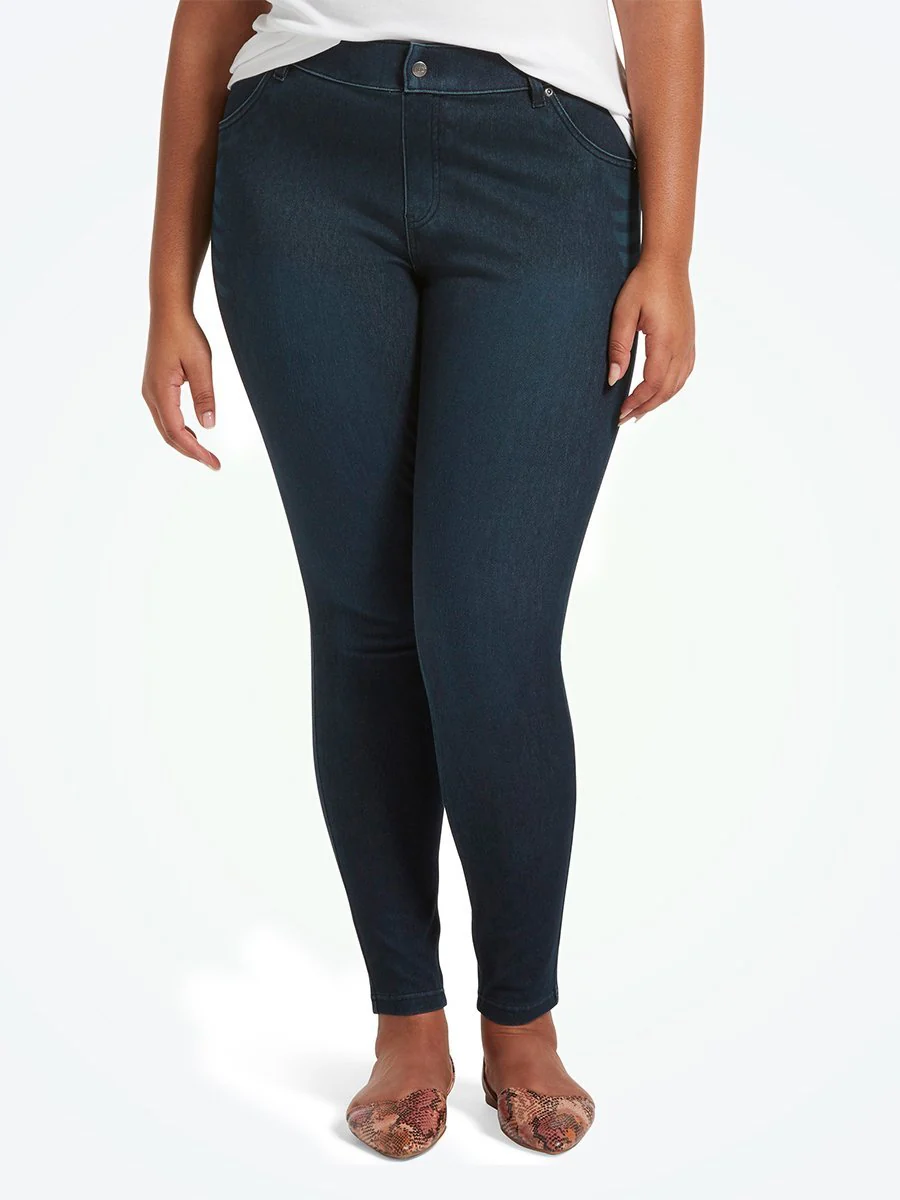 Hue® High Waist Ultra Soft Denim Leggings - Image 4
