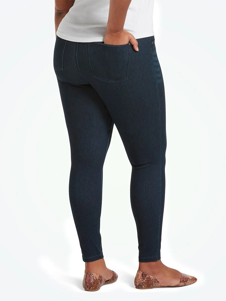 Hue® High Waist Ultra Soft Denim Leggings - Image 7