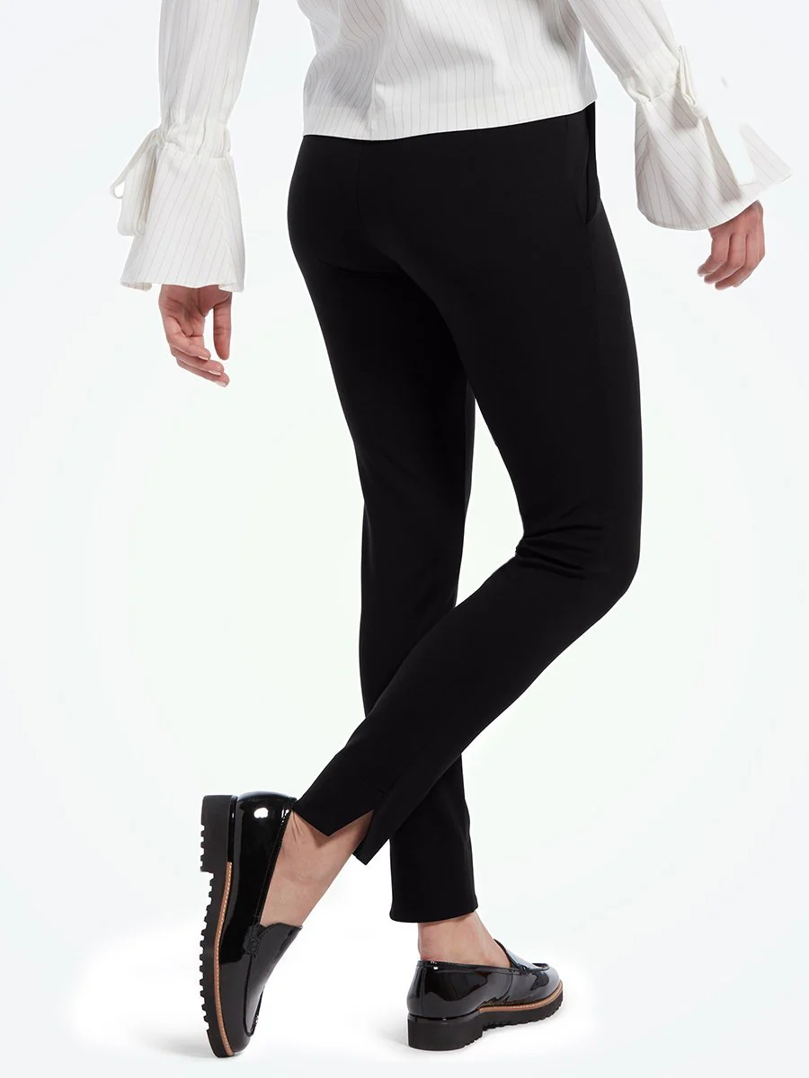 Hue® Ponte 7/8 Leggings with Side Opening - Image 2