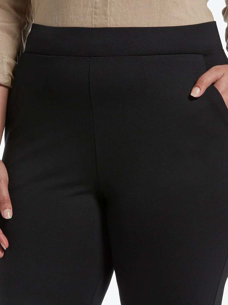 Hue® Ponte 7/8 Leggings with Side Opening - Image 6