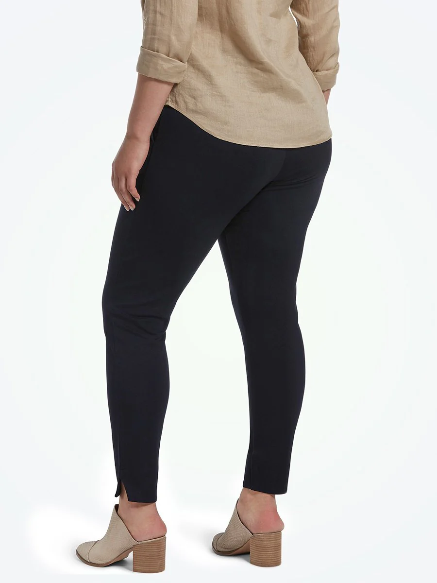 Hue® Ponte 7/8 Leggings with Side Opening - Image 7
