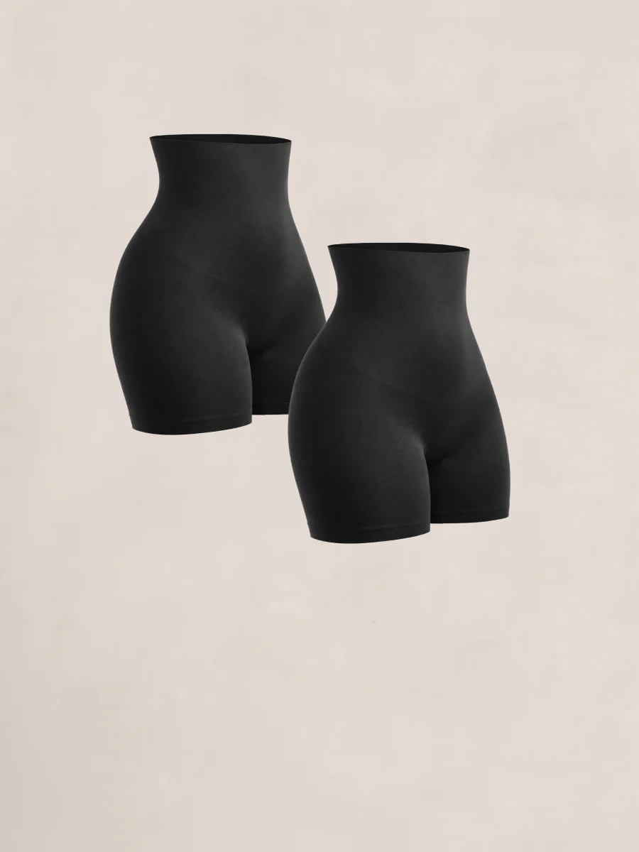 Shapermint Essentials 2-Pack All Day Every Day High-Waisted Shaper Boyshort - Image 2