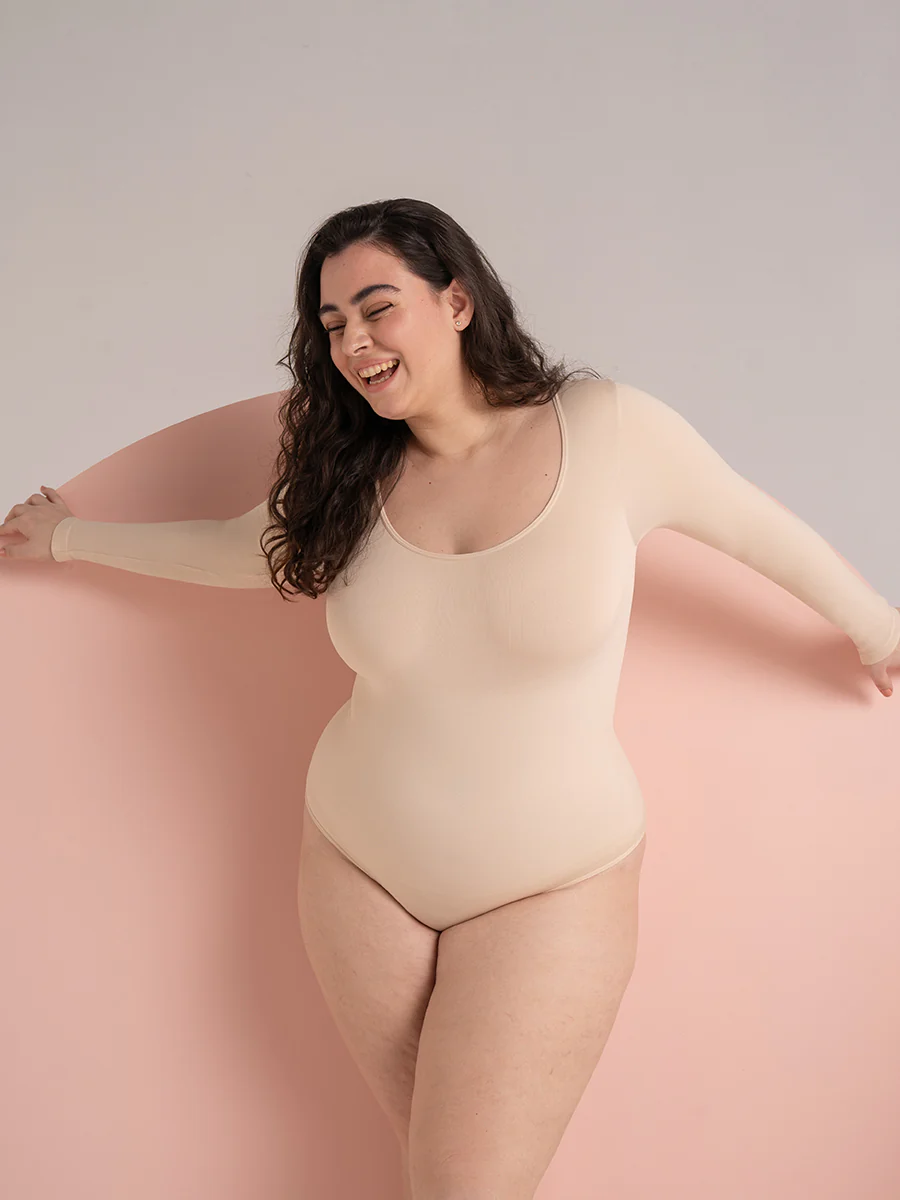 Shapermint Essentials 2-Pack All Day Every Day Long Sleeve Bodysuit - Image 18