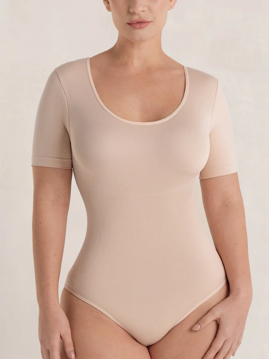 Shapermint Essentials 2-Pack All Day Every Day Short Sleeve Bodysuit - Image 11