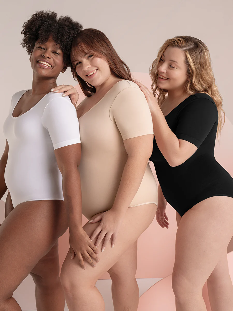 Shapermint Essentials 2-Pack All Day Every Day Short Sleeve Bodysuit - Image 16
