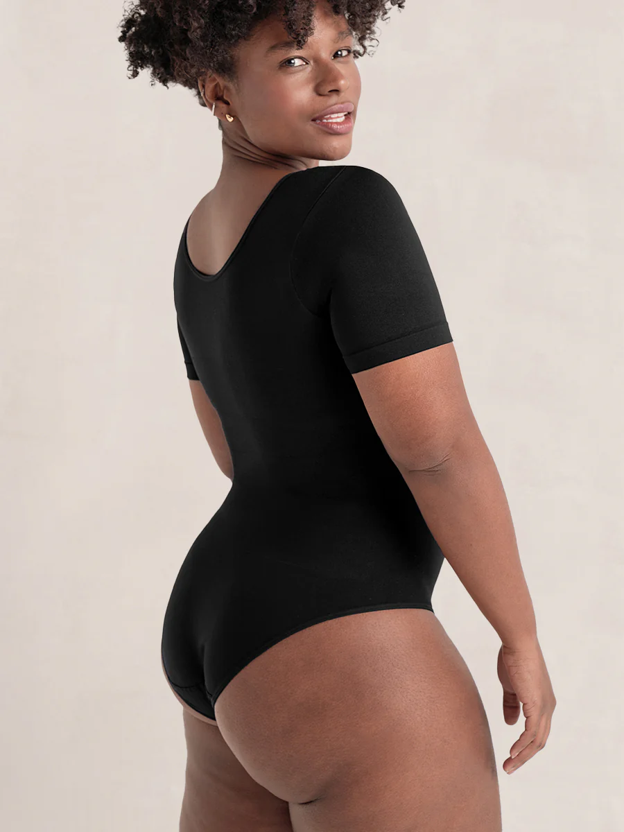 Shapermint Essentials 2-Pack All Day Every Day Short Sleeve Bodysuit - Image 4