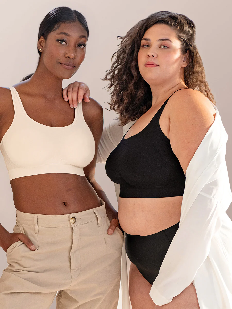 Shapermint Essentials 2-Pack Everyday Comfort Straps Wireless Shaping Bra - Image 19