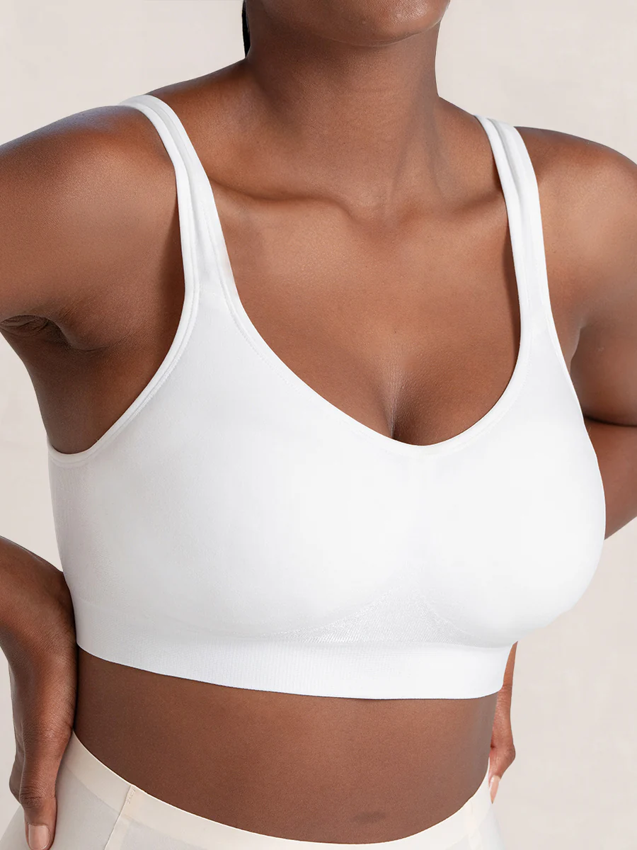Shapermint Essentials 2-Pack Everyday Comfort Straps Wireless Shaping Bra - Image 9