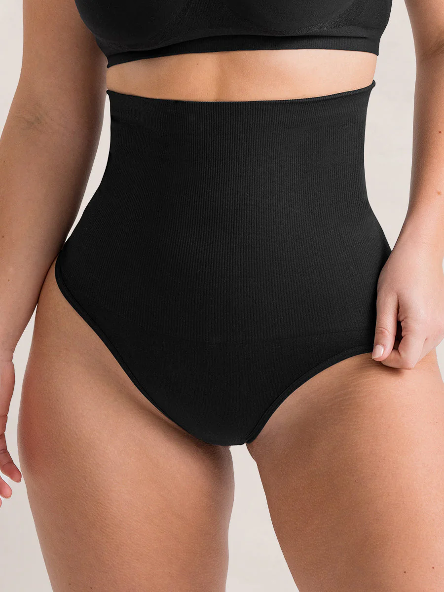 Shapermint Essentials 2-Pack High-Waisted Shaper Thong - Image 3