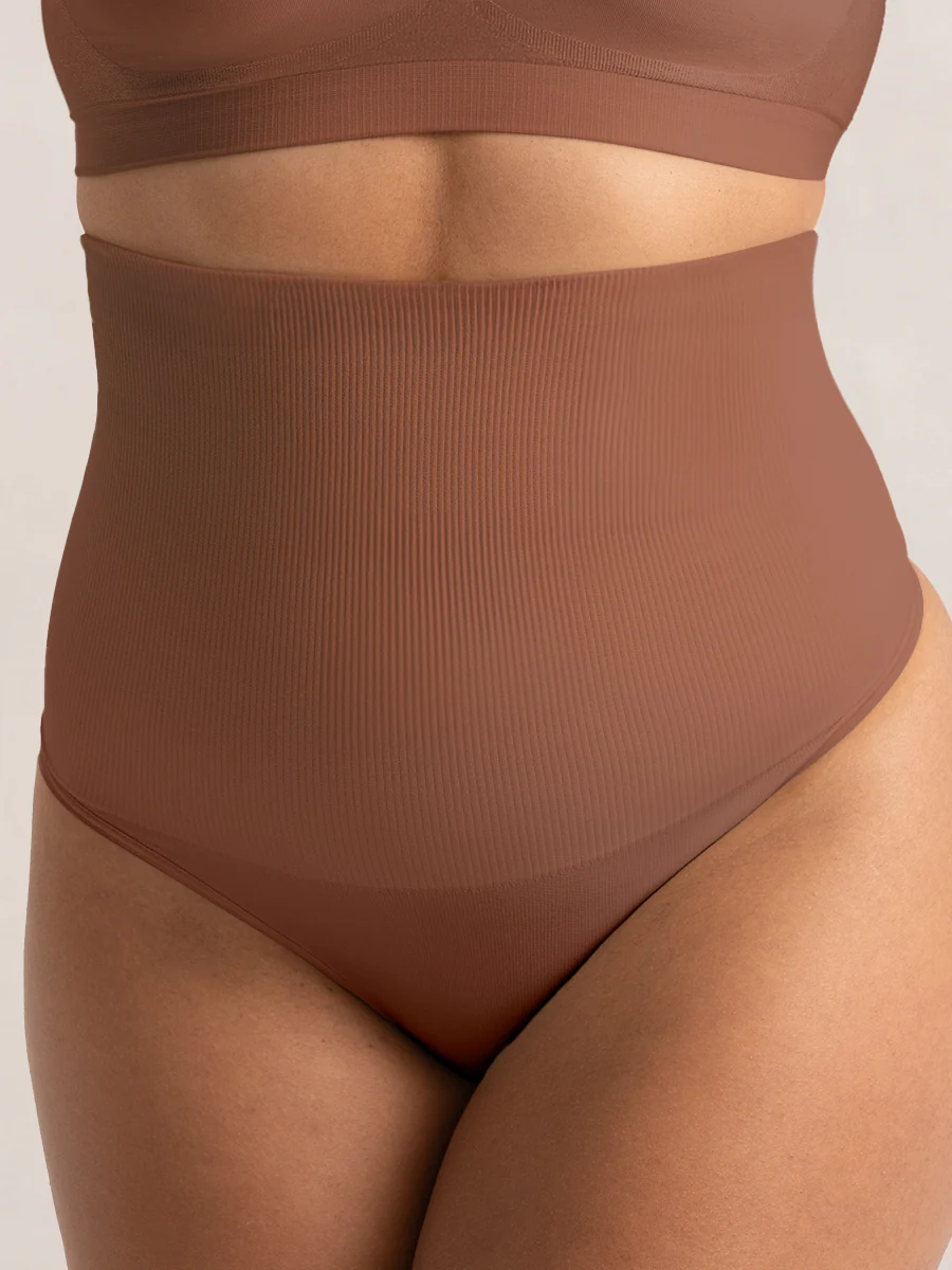 Shapermint Essentials 2-Pack High-Waisted Shaper Thong - Image 7