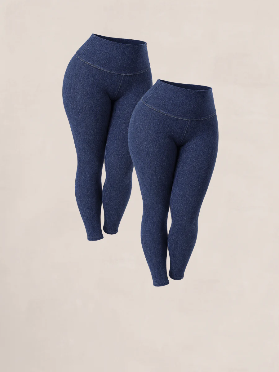 Shapermint Essentials 2-Pack High-Waisted Shaping Jeggings - Image 2