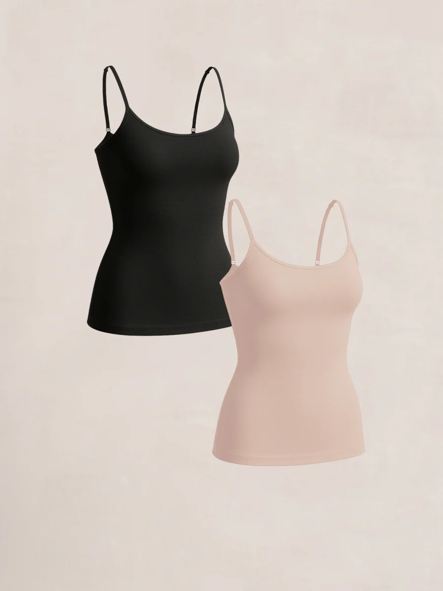 Shapermint Essentials 2-Pack Scoop Neck Cami - Image 2