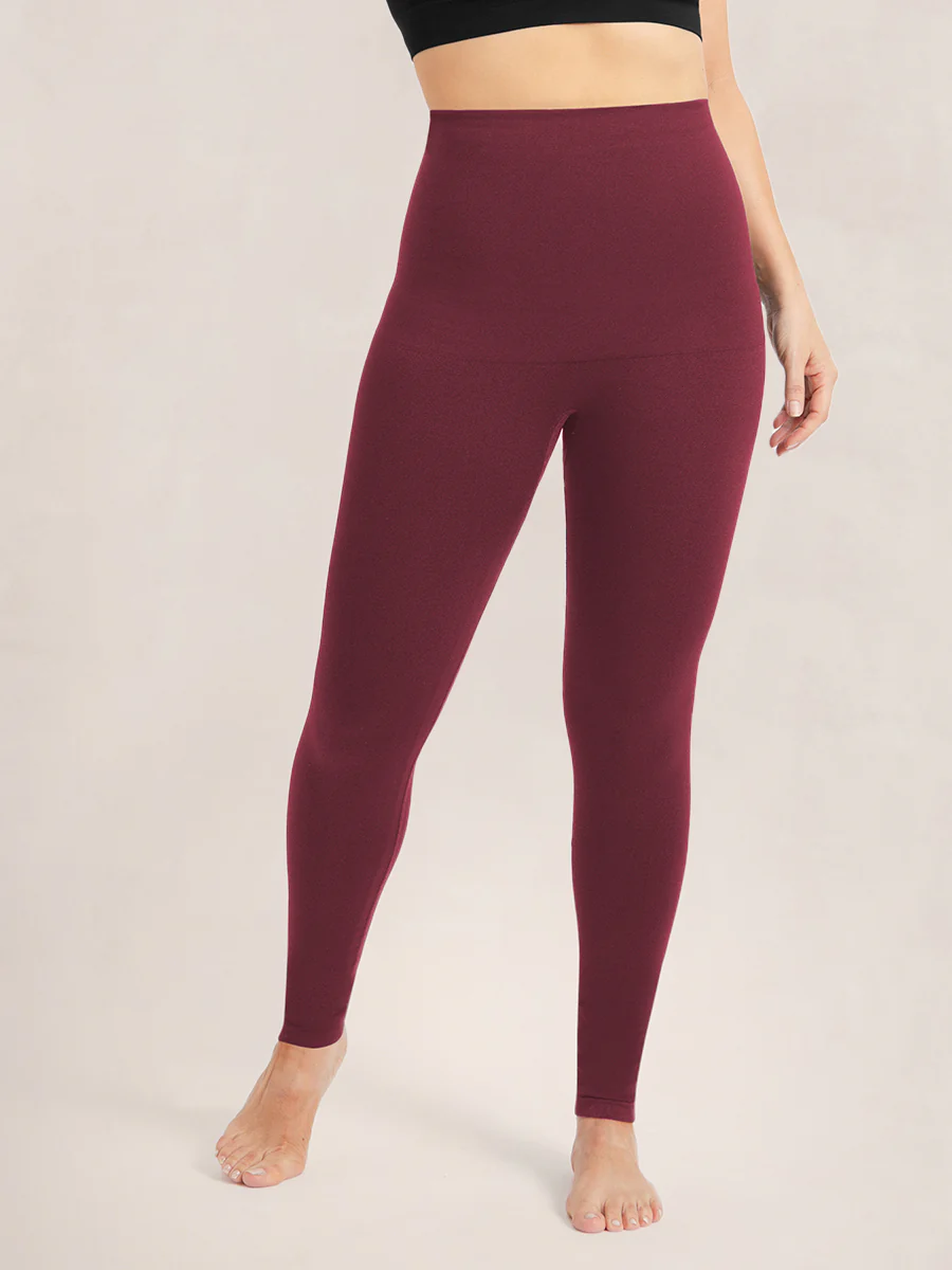 Shapermint Essentials 2-Pack Seamless Comfort Mid-Waist Shaping Leggings - Image 15