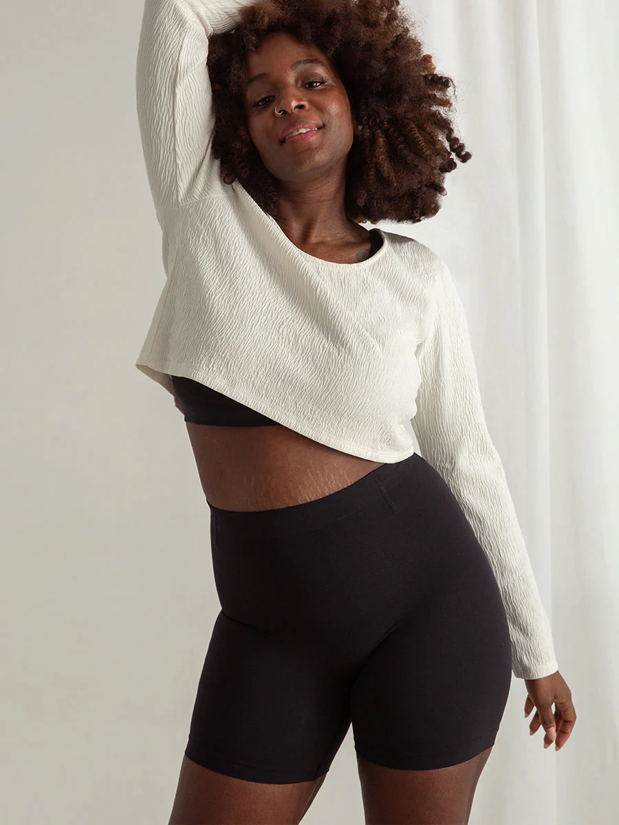 Shapermint Essentials All Day Every Day Mid-Waisted Shaper Short - Image 12