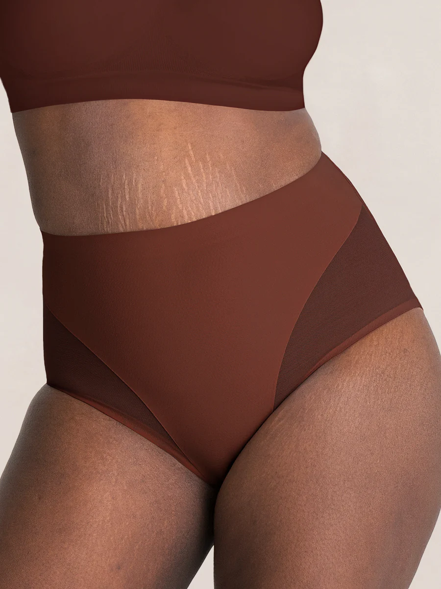 Shapermint Essentials Breathable Mesh Shaper Panty - Image 3