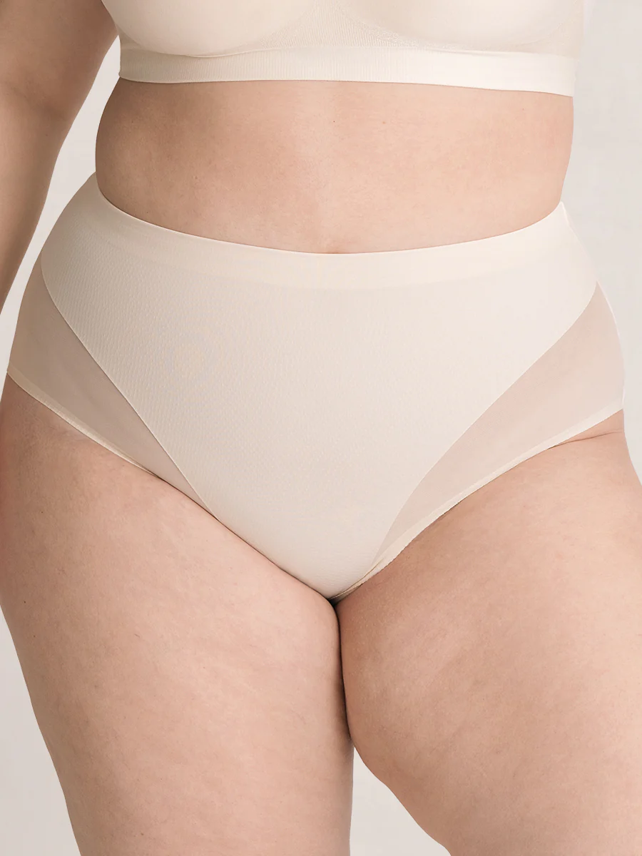 Shapermint Essentials Everyday Empower Mesh Shaper Panty - Image 3