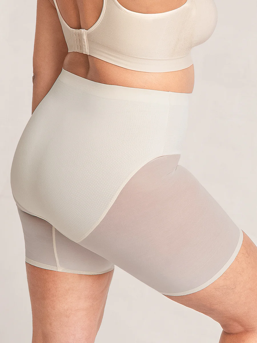 Shapermint Essentials Everyday Empower Mesh Shaper Shorts - Image 6