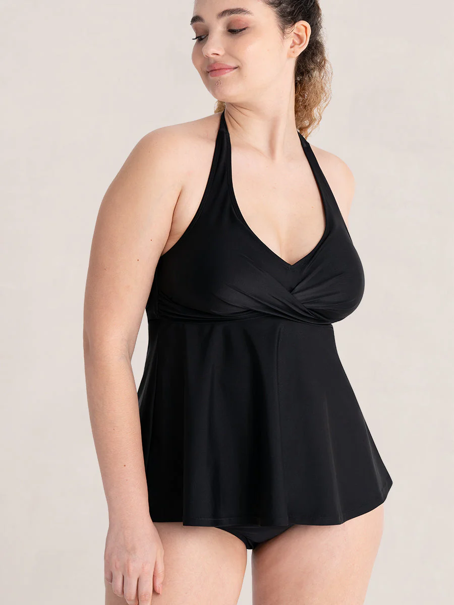 Shapermint Essentials Halter Tankini