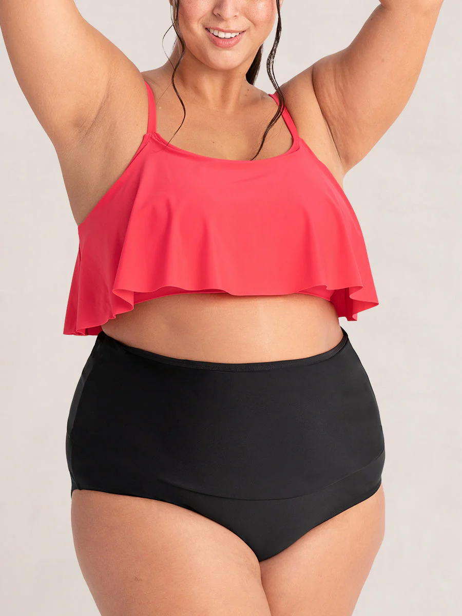 Shapermint Essentials High-Waisted Control Swim Bottom - Image 2