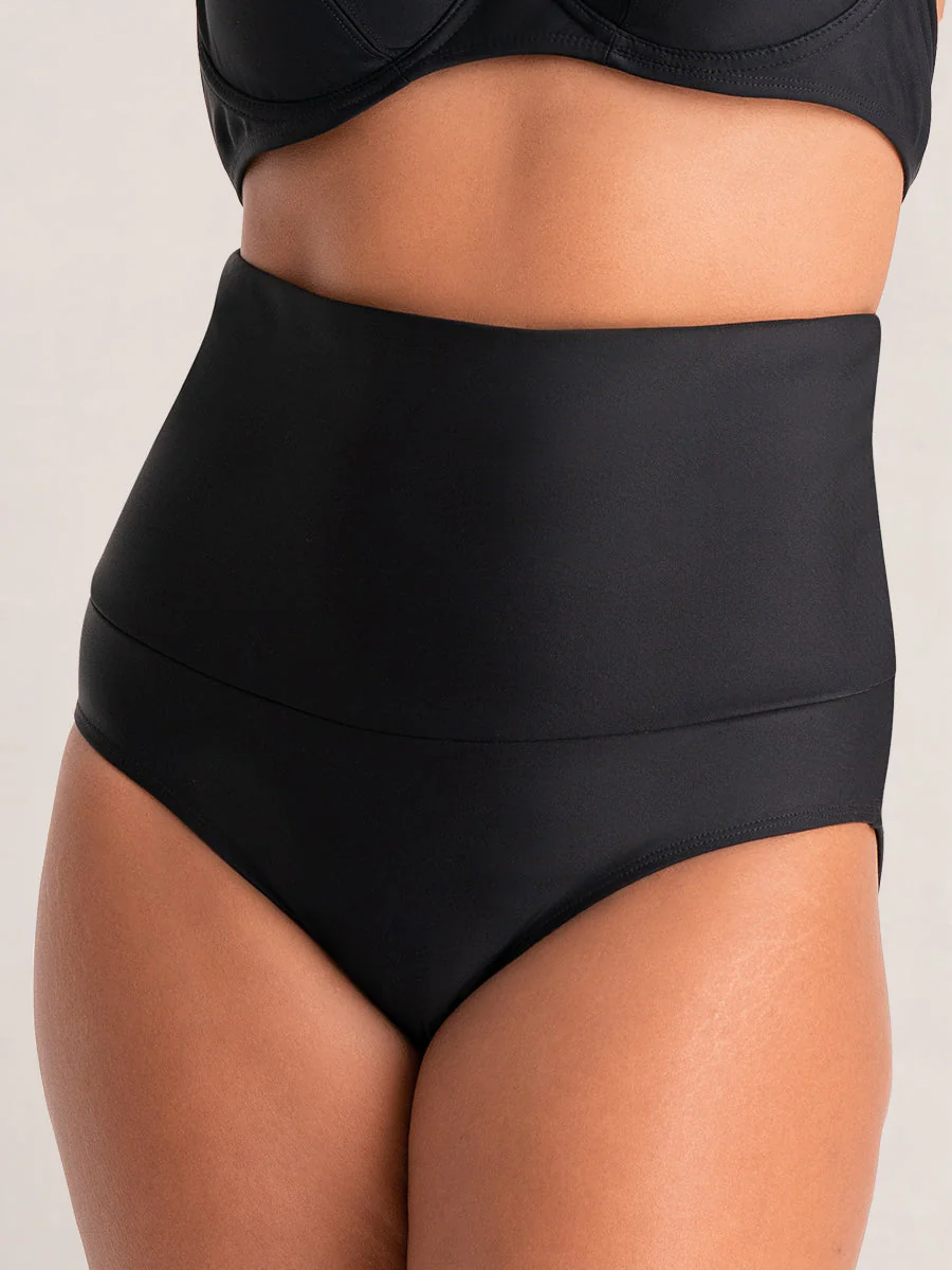 Shapermint Essentials High-Waisted Control Swim Bottom - Image 8