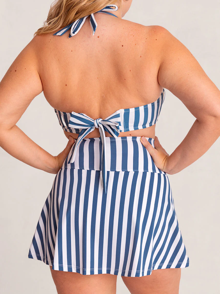 Shapermint Essentials High Waisted Full Coverage Swim Skirt - Image 8