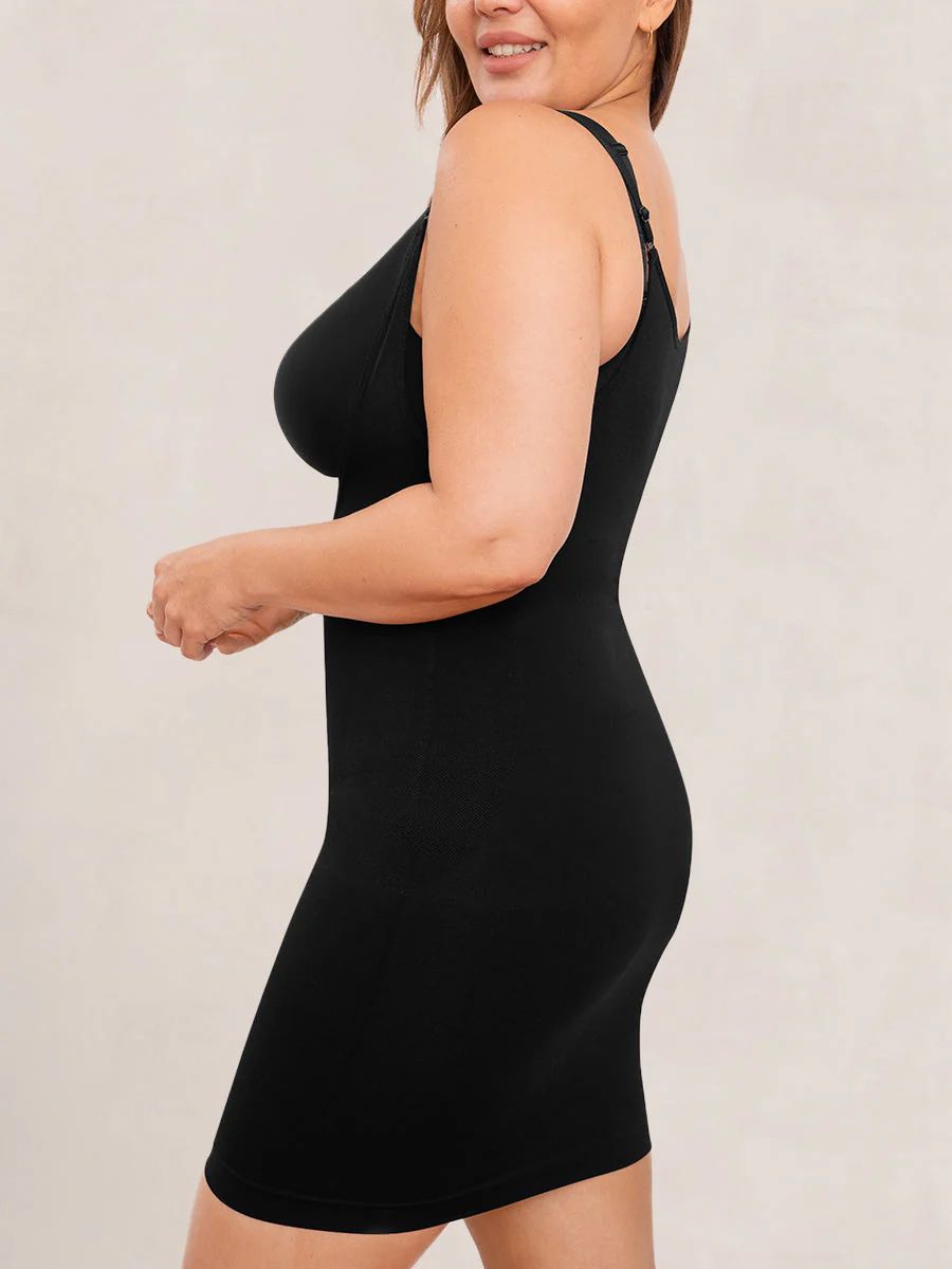 Shapermint Essentials Open Bust Shaper Slip Dress - Image 7