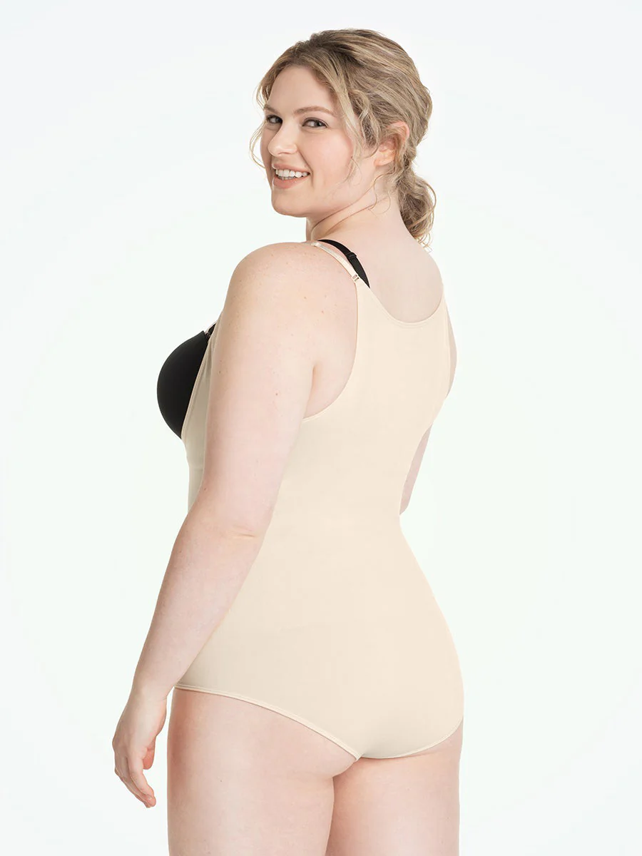 Shapermint Essentials Open Bust Bodysuit Shaper Panty - Image 5