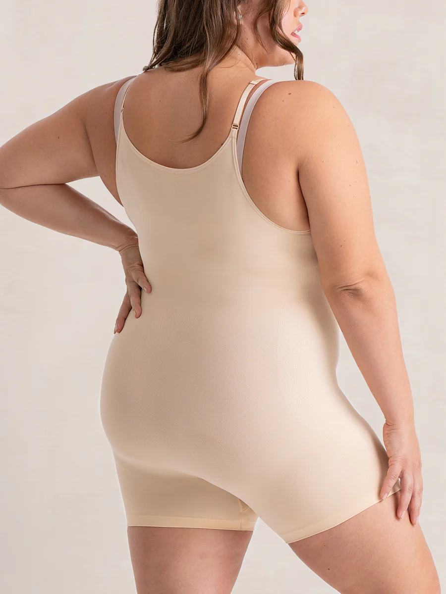 Shapermint Essentials Open Bust Short Bodysuit - Image 4