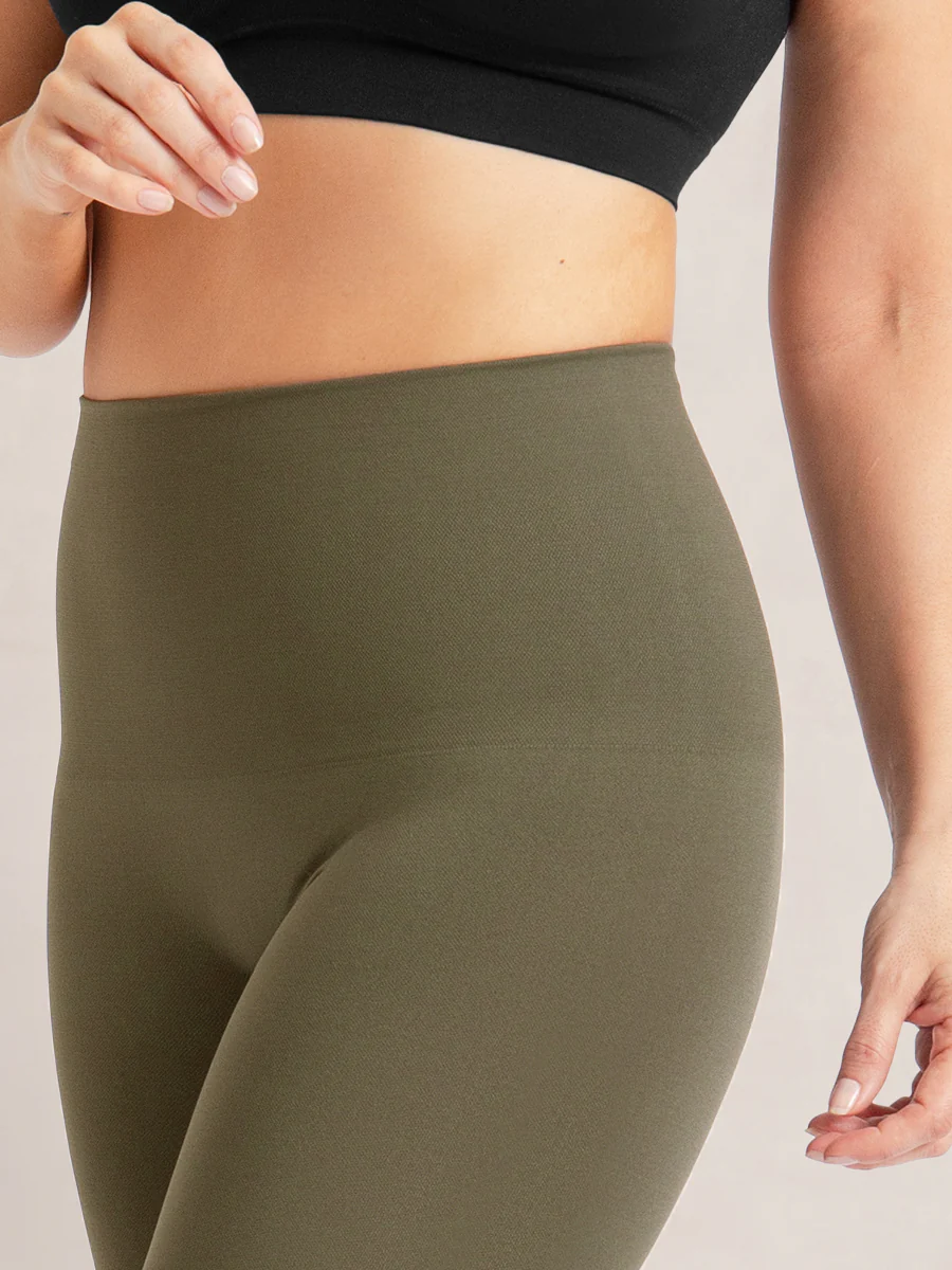 Shapermint Essentials Seamless Comfort Mid-Waist Shaping Leggings - Image 11