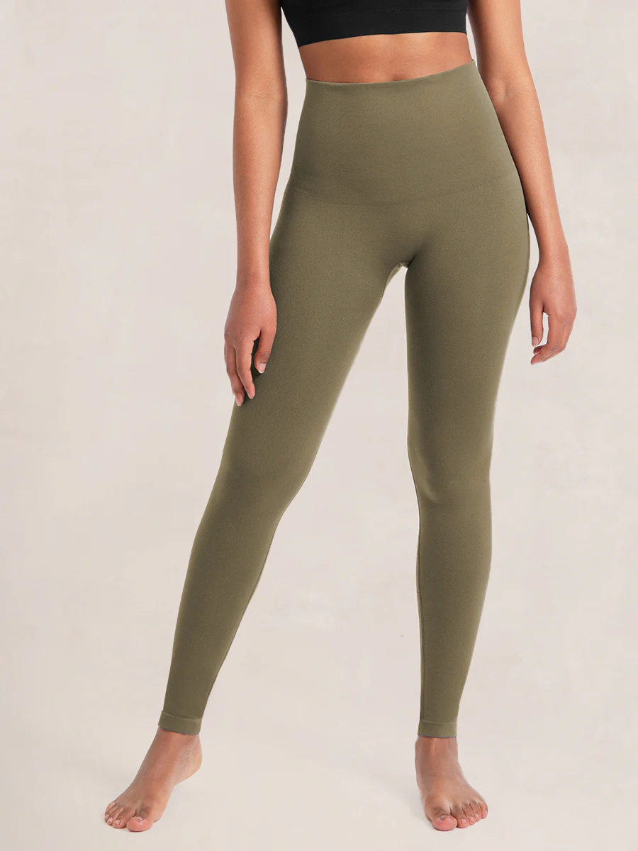 Shapermint Essentials Seamless Comfort Mid-Waist Shaping Leggings - Image 5