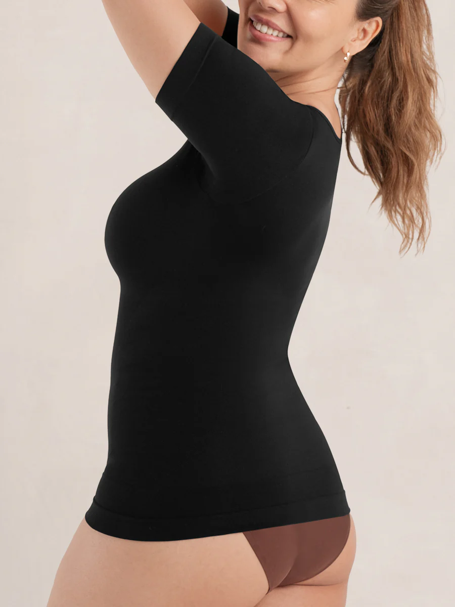 Shapermint Essentials Short Sleeve T-Shirt - Image 2