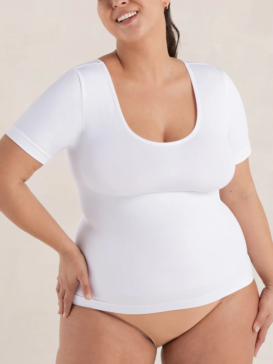 Shapermint Essentials Short Sleeve T-Shirt - Image 5
