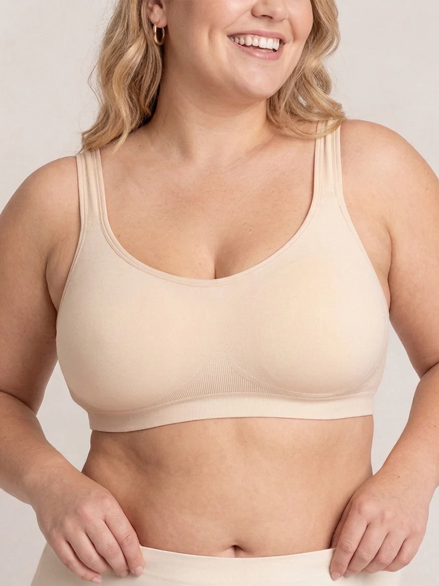 Shapermint Essentials Smoothing Wireless Straps Bra