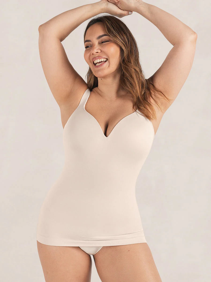 Shapermint Essentials Sweetheart Built-In Bra Shaper Cami - Image 10